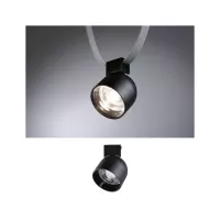ULine - Round LED Spotlight 405lm 7W 85mm 3000K Black - Paulmann - système d'accrochage et décoration - détail 5