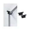 ULine - Zubehör-Set für rechte Handriemen (2er-Pack, Schwarz) - Paulmann PAULMANN 3 - Cimaise Tableau 