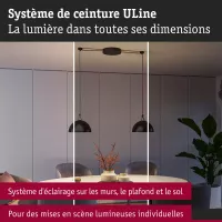 ULine – Zubehör 3-Stufen-Dimmer max. 200 W 48 V 80 x 35 mm Weiß – Paulmann - système d'accrochage et décoration - détail 4