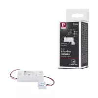 ULine - Accesorios Regulador de intensidad de 3 pasos, máx. 200 W, 48 V, 80 x 35 mm, blanco - Paulmann - système d'accrochage et décoration - détail 10