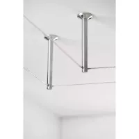 Kit de montaje para sistema de cables, soporte angular/suspensión, cromado - Paulmann - système d'accrochage et décoration - détail 2