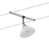 Colmar Kabelsystem Einzelplatz GU4 max. 10W dimmbar 12V Satinchrom - Paulmann - système d'accrochage et décoration - détail 4