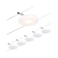 Sistema de cables LED CorDuo DiscLED - Paulmann - système d'accrochage et décoration - détail 6