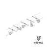 CorDuo-Kabelsystem Salt - Paulmann PAULMANN 3 - Cimaise Tableau 
