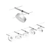 Sistema de cables circulares LED CorDuo - Paulmann PAULMANN 8 - Cimaise Tableau 