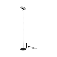 Lámpara de pie LED blanca regulable Caneta, 1750 mm, 1300 lm, 20 W, color negro - Paulmann - système d'accrochage et décoration - détail 9