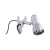 Foco con pinza Gryps, acero cepillado, 230 V, E14 - Paulmann PAULMANN 1 - Cimaise Tableau 