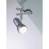 Gryps Clip-on Spotlight, Brushed Steel, 230V, E14 - Paulmann PAULMANN 3 - Cimaise Tableau 