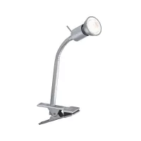 Foco de clip Finja, cromo mate, 230V GU10 - Paulmann - système d'accrochage et décoration - détail 2