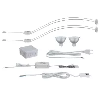 Galeria Assistent II GU5.3 2700K 2x230lm 230V 2x4W Chrom LED -Aufbauleuchte - Paulmann - système d'accrochage et décoration - détail 4