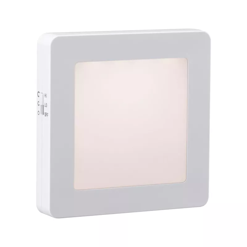 Veilleuse Esby avec capteur crépusculaire carré 3000K 0,7lm - Paulmann