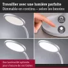 Lámpara de escritorio LED Mejan 4000K 1200lm 15W - Paulmann PAULMANN 5 - Cimaise Tableau 