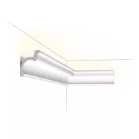 Orac decor C328 - L 200 x H 9 x l 6,8 cm Purotouch - ECLAIRAGE INDIRECT - système d'accrochage et décoration - détail 1