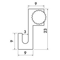 Gancio leggero 4 kg - sospensione cornici quadri artiteq ARTI TEQ 6 - Cornice Quadro