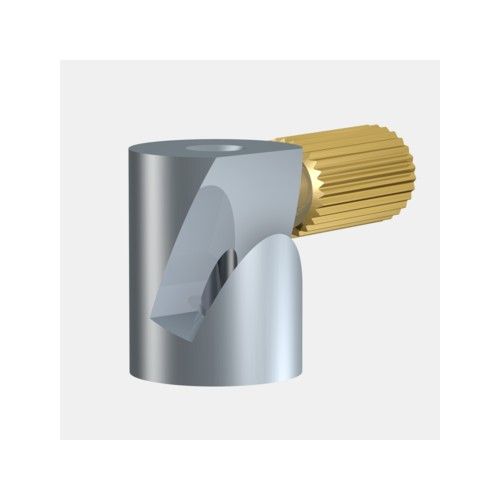 Gancho redondo 5 kg + tornillos de latón - suspensión de riel para cuadros artiteq ARTI TEQ 3 - Cimaise Tableau 