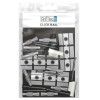Pacco di 6 Click & Connect per Click Rail (AGGIUNTIVO) - fissaggio cornici Artiteq ARTI TEQ 2 - Cimaise Tableau 