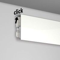 Rail Newly R70 200 cm bianco Museum - sospensione per quadri newly Newly 4 - Cimaise Tableau 