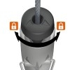 Self-locking Crochet with Safety 70 Kg - tableau newly Newly 8 - Cimaise Tableau