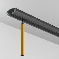 MOSTRA LED DA TAVOLO IN NERO ARTI TEQ 4 - Cimaise Tableau 