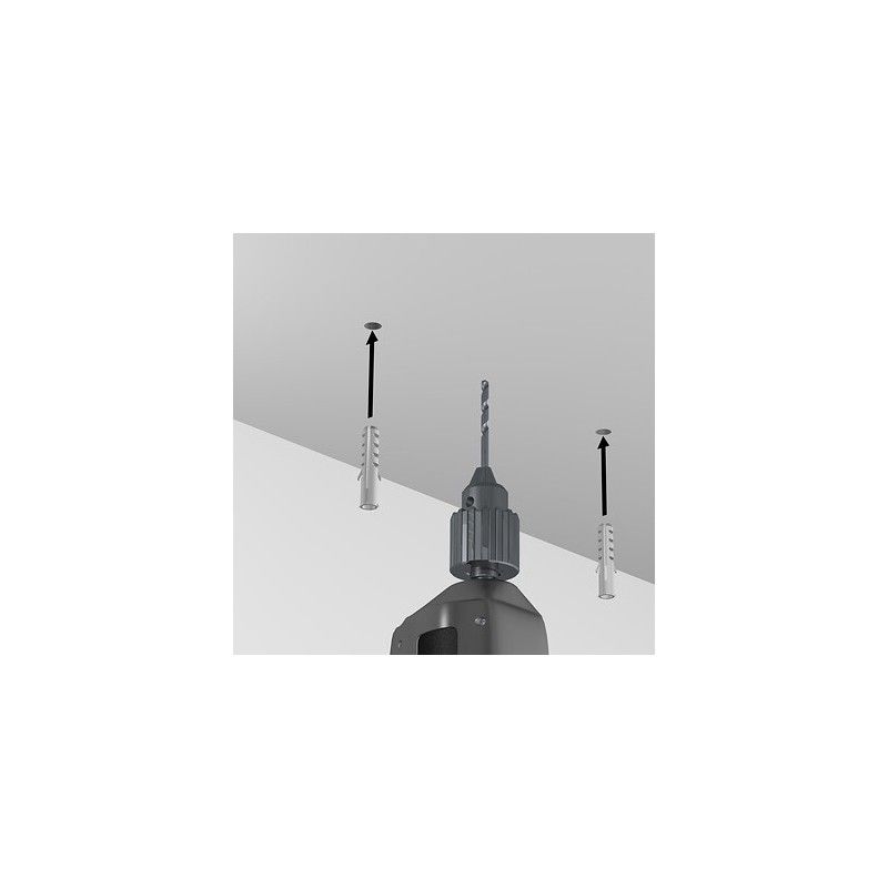 MOSTRA LED DA TAVOLO IN NERO ARTI TEQ 5 - Cimaise Tableau 