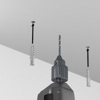 MOSTRA LED DA TAVOLO IN NERO ARTI TEQ 5 - Cimaise Tableau 