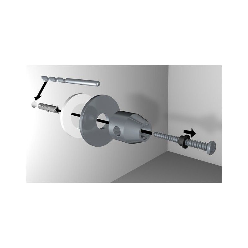 DISPLAY IT LED ELECTRIC CONNECTION KIT FIXED (2X 1.5 MM 300 CM) ARTI TEQ 8 - Cimaise Tableau 