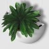 Botaniq 1.25L - Florero colgante blanco - suspensión de Gardener Artiteq