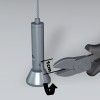 KIT CAVO IN ACCIAIO 2 MM 400 CM FISSO CON CLIP E ARTI TEQ 3 - Cimaise Tableau 