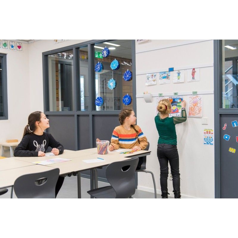 Guardasilla INFORAIL (HARDWARE DE FIJACIÓN Y EXTREMOS DE RAIL INCLUIDOS) ARTI TEQ 7 - Cimaise Tableau 