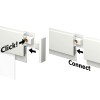 Cimaise INFORAIL (MATÉRIEL DE FIXATION ET EMBOUTS DE RAIL INCLUS ARTI TEQ 9 - Cimaise Tableau 