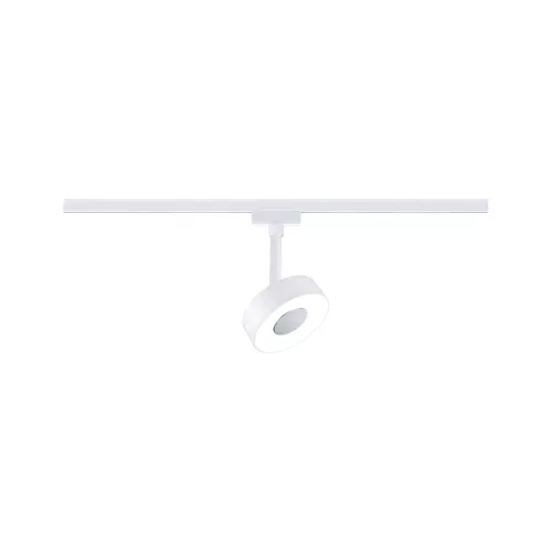 URail Spot sur rail Circle 190lm 5W 4000K gradable 230V Blanc signal PAULMANN 1 - Cimaise Tableau 