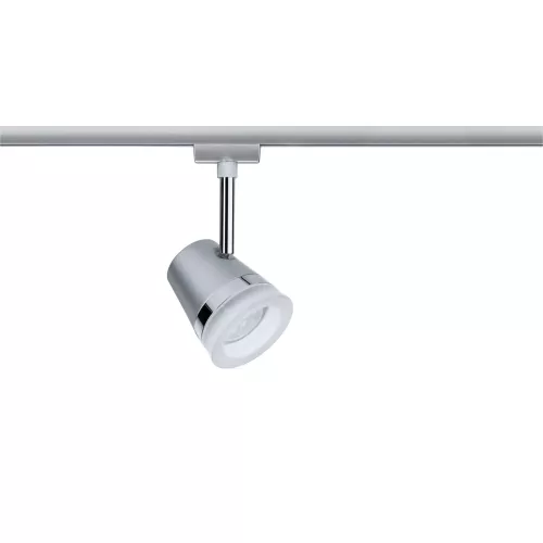 ,URail Spot sur rail Cone Spot individuel GU10 max. 10W gradable 230V Chrome mat,,,