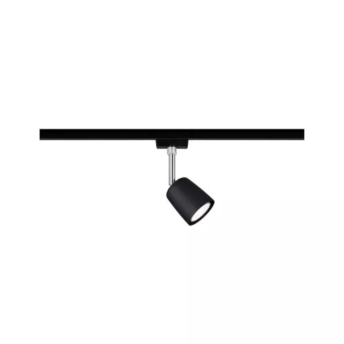 ,URail Spot sur rail Cover Spot individuel GU10 max. 10W gradable 230V Noir mat,,, PAULMANN 2 - Cimaise Tableau 