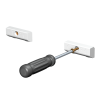 INFO RAIL + BLANCO 200 CM (MATERIAL DE FIXING, PACKAGE RAIL Y 4X MOUSE WHITE MAGNETS) ARTI TEQ 4 - Cimaise Tableau