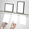 BINARIO INFO + BIANCO 200 CM (COMPRENDE IL KIT DI FISSAGGIO, LE ESTREMITÀ DEL BINARIO E 4X MAGNETI PER MOUSE BIANCHI) ARTI TEQ 6