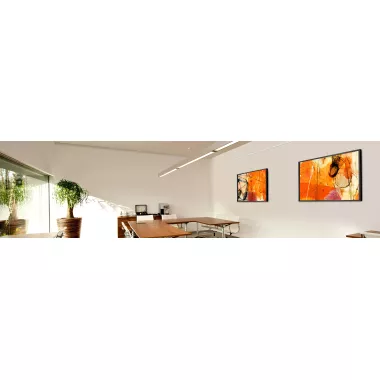 Art-Strip-Stuhlschiene unter der Decke
