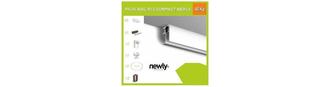 Mini click rail R10 Newly kit de riel para silla 40 Kg