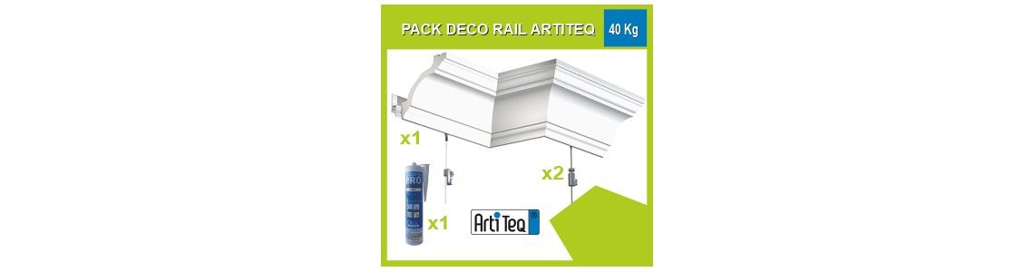 Kit de riel Artiteq Deco 40 kg