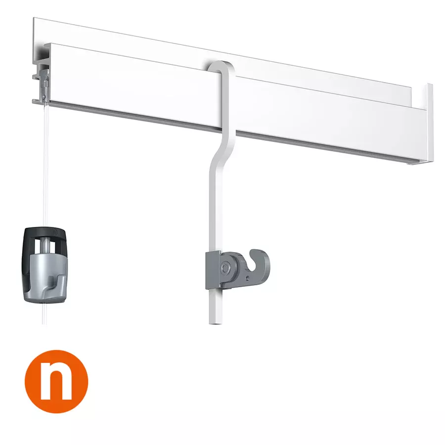 Paulmann 94603 Set Di 2 Supporti Per Sistema A Fune Metallica, Cromato Opaco, Accessori Illuminazione